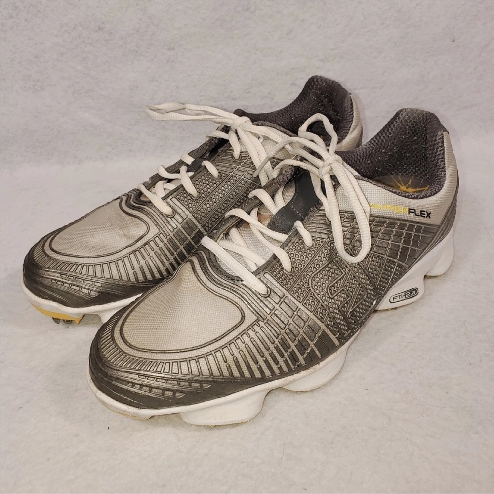 FootJoy Hyper Flex FTF 2.0 Gray Golf Shoes US Men's Size 12
